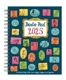 The Dodo Pad Original Desk Diary 2025 HARDCOVER- Week to View, Calendar Year Diary : A Diary-Organiser-Planner Wall Book for people/appointments/activities. UK made, sustainable, plastic free 59