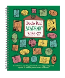 Dodo Pad Academic 2026-2027 Mid Year Desk Diary, Academic Year, Week to View : A mid-year diary-doodle-memo-engagement-calendar-organiser-planner for students, parents, teachers & scholars