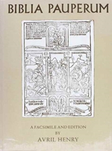Biblia Pauperum : A Fifteenth-Century Blockbook, Hardback Book Biblia Pauperum : A Fifteenth-Century Blockbook, Hardback Book
