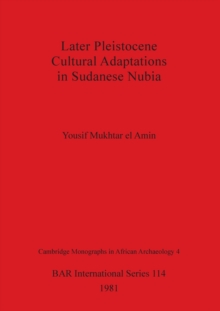 Later Pleistocene Cultural Adaptations in Sudanese Nubia