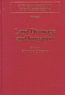 Land Drainage and Irrigation, Hardback Book Land Drainage and Irrigation, Hardback Book