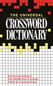 The Universal Crossword Dictionary, Paperback Book The Universal Crossword Dictionary, Paperback Book