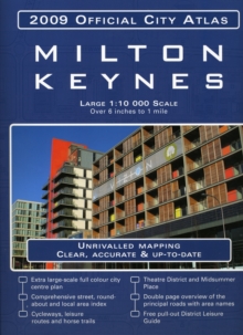 Milton Keynes City Atlas, Paperback Book Milton Keynes City Atlas, Paperback Book