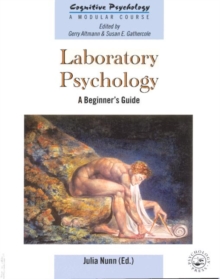 Laboratory Psychology : A Beginner's Guide, Paperback Book Laboratory Psychology : A Beginner's Guide, Paperback Book