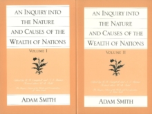 The Wealth of Nations : v. 1 & 2, Paperback / softback Book The Wealth of Nations : v. 1 & 2, Paperback / softback Book