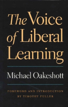 Voice of Liberal Learning, Paperback Book Voice of Liberal Learning, Paperback Book