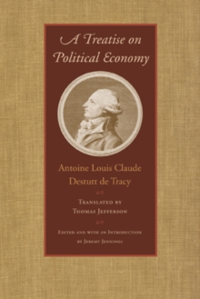 Treatise on Political Economy, Hardback Book Treatise on Political Economy, Hardback Book
