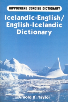 Icelandic-English / English-Icelandic Concise Dictionary, Paperback Book Icelandic-English / English-Icelandic Concise Dictionary, Paperback Book
