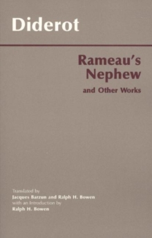 Rameau's Nephew, and Other Works, Paperback / softback Book Rameau's Nephew, and Other Works, Paperback / softback Book