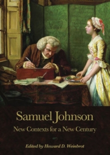 Samuel Johnson : New Contexts for a New Century, Hardback Book Samuel Johnson : New Contexts for a New Century, Hardback Book