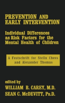 Prevention And Early Intervention, Hardback Book Prevention And Early Intervention, Hardback Book