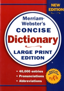 Merriam-Webster's Concise Dictionary, Paperback / softback Book Merriam-Webster's Concise Dictionary, Paperback / softback Book