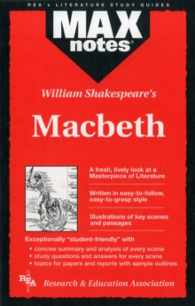 MAXnotes Literature Guides: Macbeth, Paperback / softback Book MAXnotes Literature Guides: Macbeth, Paperback / softback Book