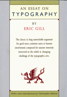 An Essay on Typography, Paperback Book An Essay on Typography, Paperback Book