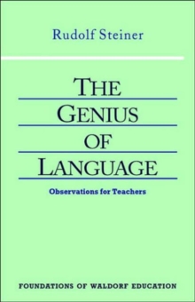 Genius of Language : Observations for Teachers