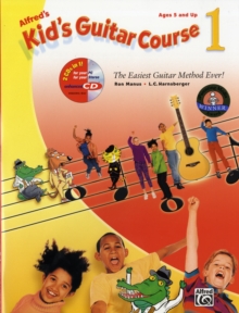 ALFREDS KIDS GUITAR COURSE 1 BOOK & ECD, Spiral bound Book ALFREDS KIDS GUITAR COURSE 1 BOOK & ECD, Spiral bound Book