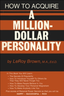 How To Acquire A Million-Dollar Personality