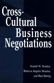 Cross-Cultural Business Negotiations