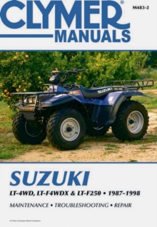 Suzuki LT-4WD, LT-F4WDX & LT-F250 ATV (1987-1998) Service Repair Manual