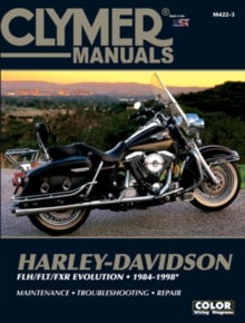 Harley-Davidson Road King, Electra, Tour Glide, Low Rider Motorcycle (1984-1998) Clymer Repair Manual