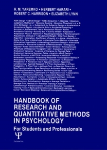 Handbook of Research and Quantitative Methods in Psychology : For Students and Professionals