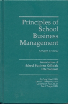 Principles of School Business Management, Hardback Book Principles of School Business Management, Hardback Book