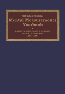 The Eighteenth Mental Measurements Yearbook