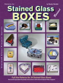 Patterns for Stained Glass Boxes : 34 Full-size Patterns - Step-by-step Assembly Instructions, Paperback Book Patterns for Stained Glass Boxes : 34 Full-size Patterns - Step-by-step Assembly Instructions, Paperback Book