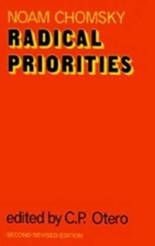 Radical Priorities, Paperback / softback Book Radical Priorities, Paperback / softback Book