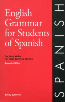English Grammar for Students of Spanish - 5th Edition, Paperback Book English Grammar for Students of Spanish - 5th Edition, Paperback Book