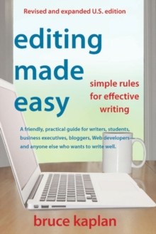 Editing Made Easy : Simple Rules for Effective Writing, Paperback Book Editing Made Easy : Simple Rules for Effective Writing, Paperback Book