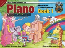 Progressive Piano Method for Young Beginners-Bk 1 : With Poster & Keyboard Stickers
