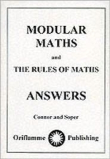 Modular Maths : Answers, Paperback Book Modular Maths : Answers, Paperback Book