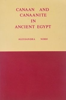 Canaan and Canaanite in Ancient Egypt, Paperback Book Canaan and Canaanite in Ancient Egypt, Paperback Book