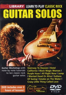 Lick Library: Learn to Play Classic Rock Guitar Solos, DVD DVD Lick Library: Learn to Play Classic Rock Guitar Solos, DVD DVD