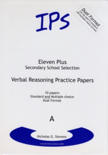 Verbal Reasoning Practice Papers : Dual Format Set A, Paperback Book Verbal Reasoning Practice Papers : Dual Format Set A, Paperback Book