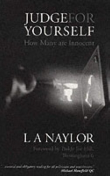 Judge for Yourself : How Many are Innocent?, Paperback Book Judge for Yourself : How Many are Innocent?, Paperback Book