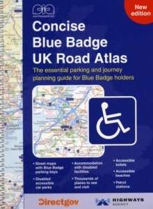 Concise Blue Badge UK Road Atlas, Spiral bound Book Concise Blue Badge UK Road Atlas, Spiral bound Book