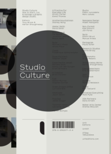 Studio Culture : The Secret Life of the Graphic Design Studio, Paperback Book Studio Culture : The Secret Life of the Graphic Design Studio, Paperback Book