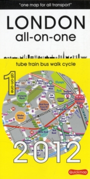 London All-on-One: Tube, Bus, Train, Walking and Sights, Sheet map, folded Book London All-on-One: Tube, Bus, Train, Walking and Sights, Sheet map, folded Book