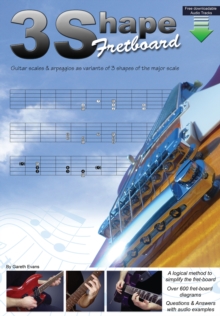 3 Shape Fretboard : Guitar Scales and Arpeggios as Variants of 3 Shapes of the Major Scale