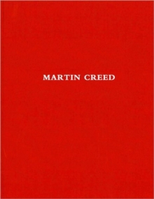 Martin Creed, Hardback Book Martin Creed, Hardback Book
