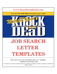 Knock 'em Dead Job Search Letter Templates