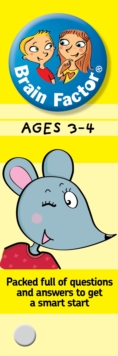 Brain Factor Ages 3-4, Paperback Book Brain Factor Ages 3-4, Paperback Book