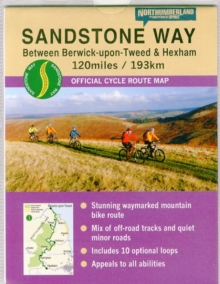 Sandstone Way Cycle Route Map - Northumberland : Between Berwick Upon Tweed and Hexham