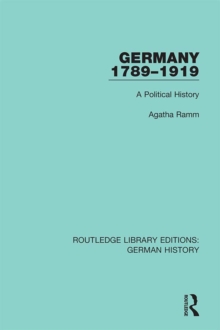 Germany 1789-1919 : A Political History