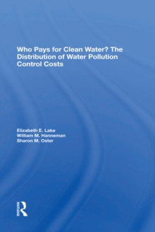 Who Pays For Clean Water? : The Distribution Of Water Pollution Control Costs