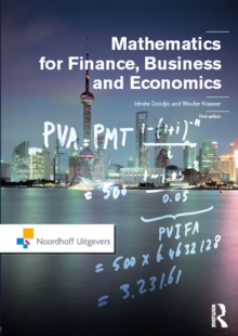 Mathematics for Finance, Business and Economics