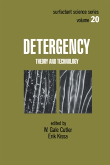 Detergency : Theory and Technology