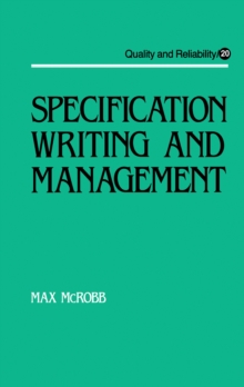 Specification Writing and Management